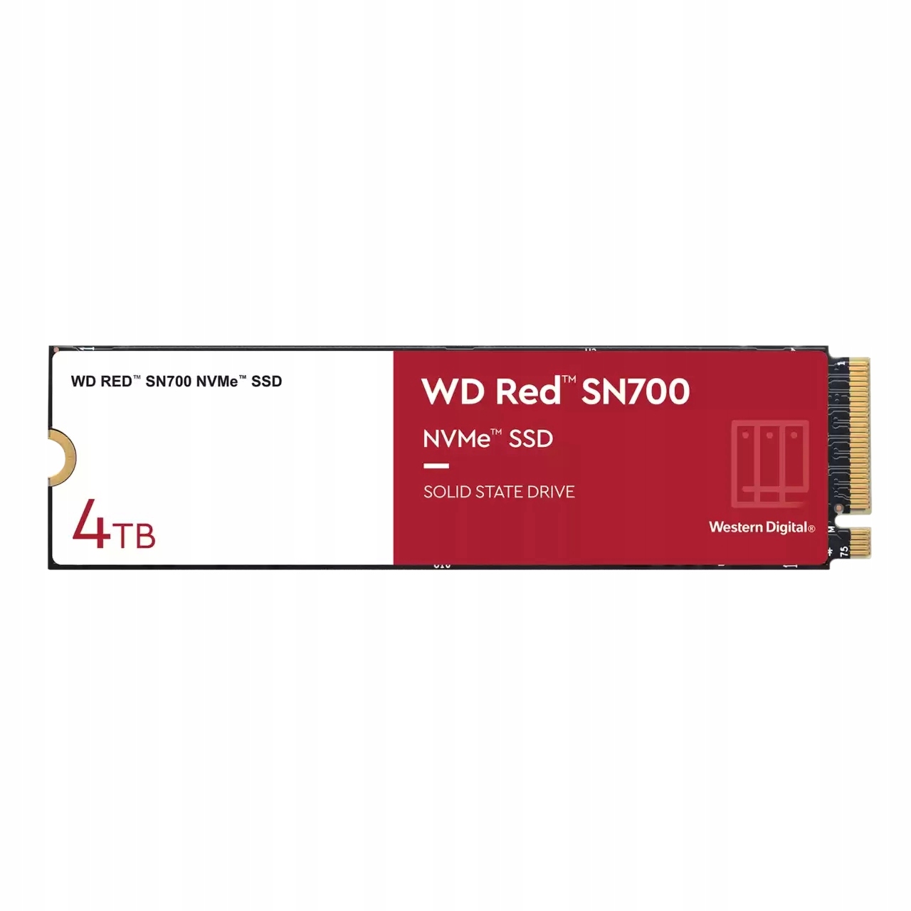 Wd Red SN700 Powered By Sandisk/ 4TB/ Ssd/ M.2 NVMe/ 5R WDS400T1R0C-68BDK0