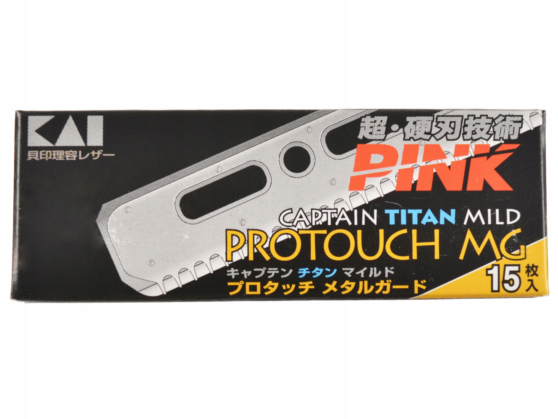 

Kai Captain Titan Mild Protouch Ostrza 15 Sztuk
