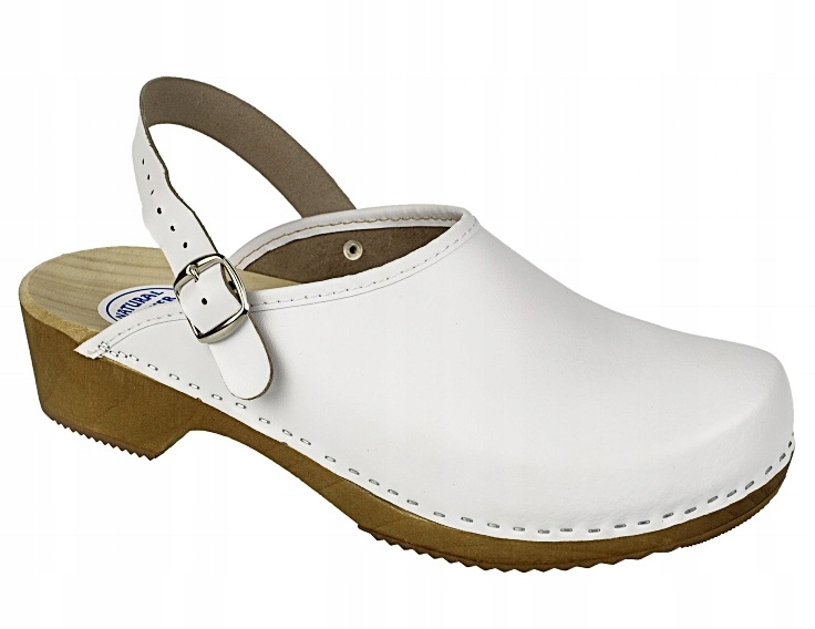 

Klapki Drewniaki Zdrowotne Medyczne Chodaki 1K *42