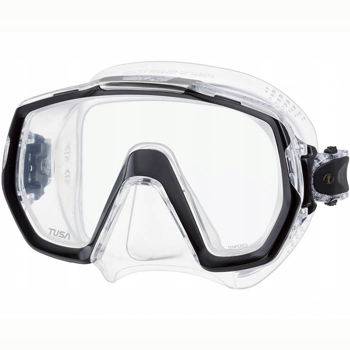 Maska Tusa Freedom Elite M1003 Bk przezroczysto-czarna