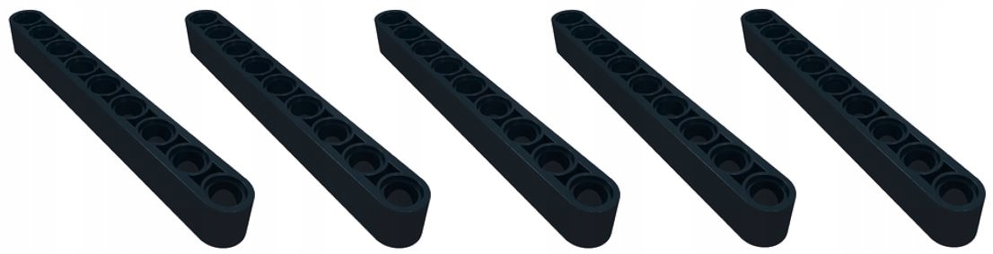 

Lego Technic 40490 79026 64289 liftarm 1x9 czarny