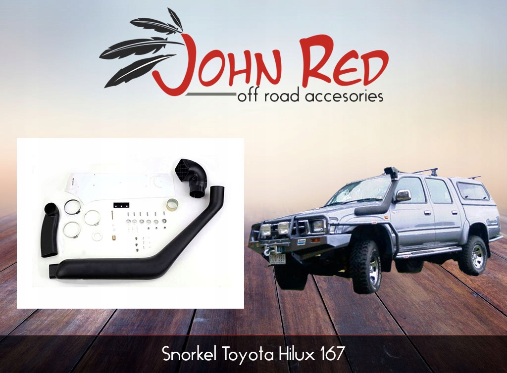 ТРУБКА JOHN RED TOYOTA HILUX 167 1997-2005