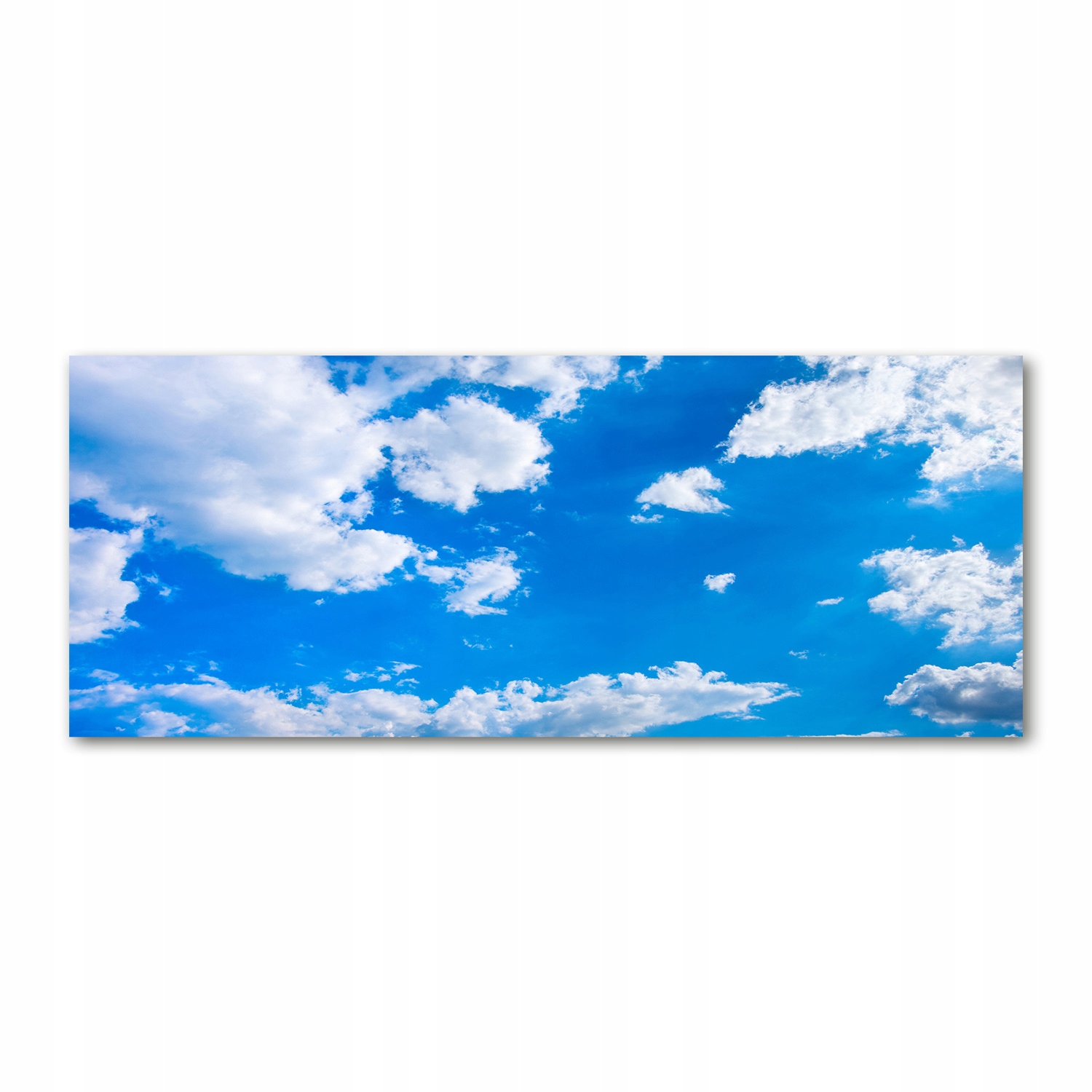 

Foto obraz szkło akryl Chmury na niebie 125x50 cm