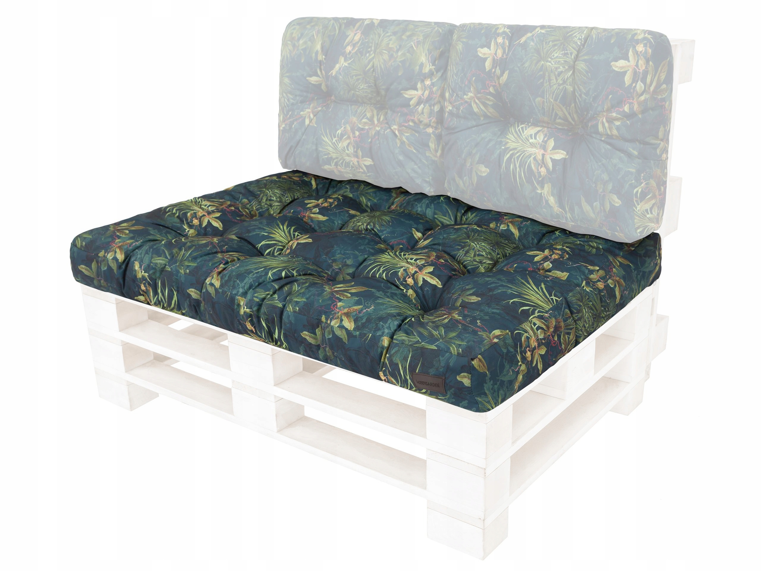 Matrac, veľká poduška 120 x 80 cm na lavičku z paliet