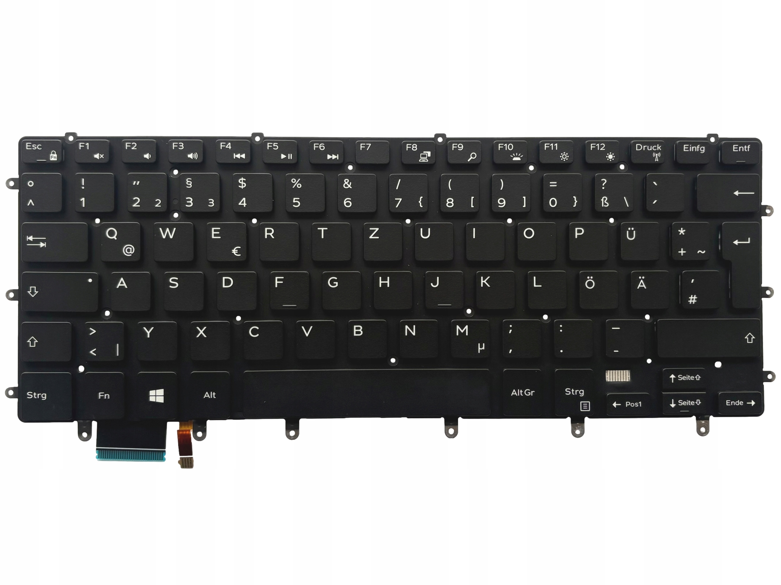 Klawiatura Dell Xps 15 9550 9560 5510 5520 7568 7558 7579 Led Oryginał De