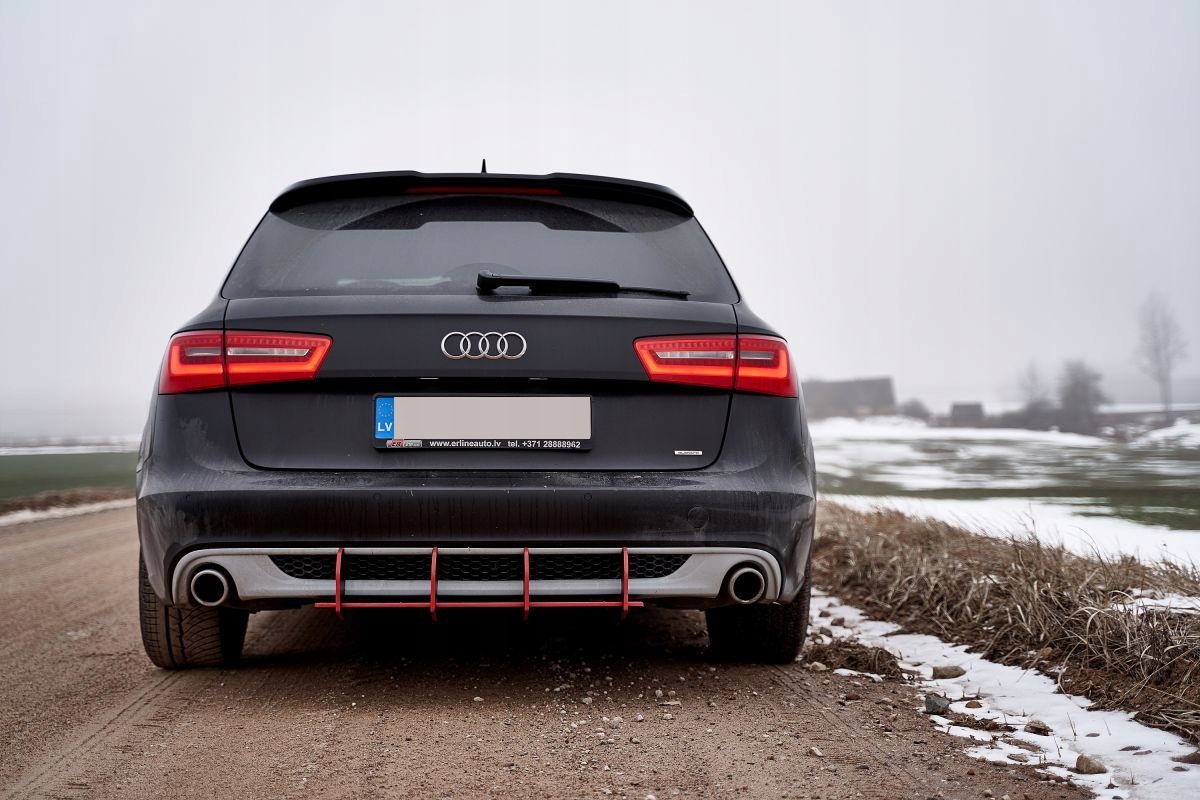 Spoiler lotka na klapę A6 C7 kombi RS look czarny połysk z ABS-u 2011-2018 Jakość części (zgodnie z GVO) Z - zamiennik