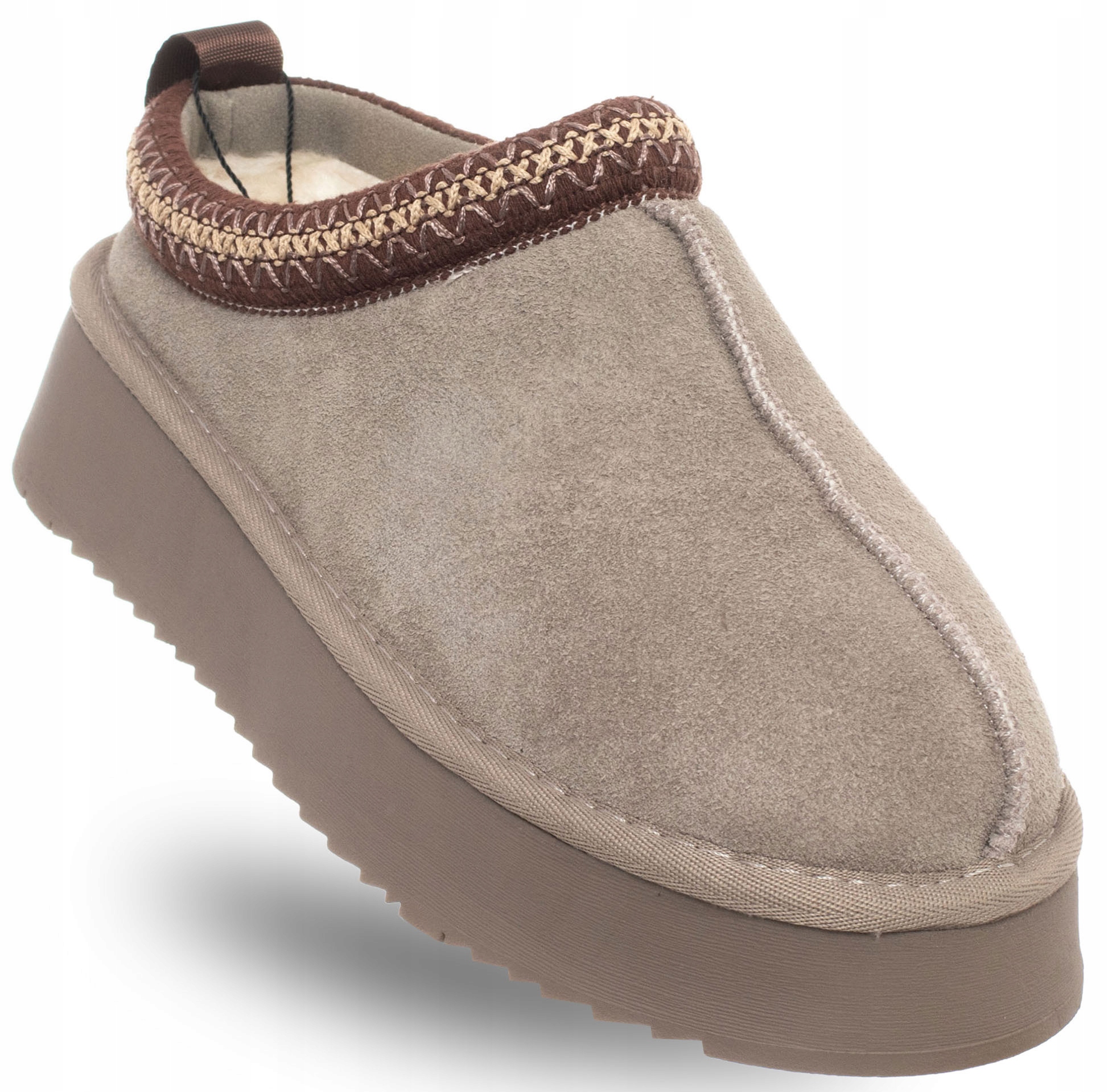 Solo Soprani Dámské pantofle zateplené zimní kožené SSW421P22/52 37