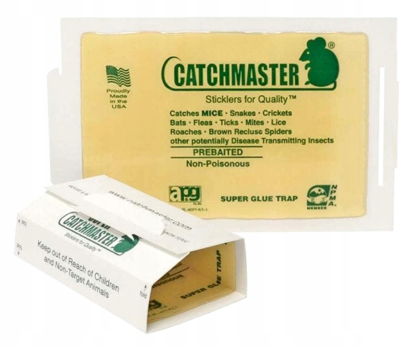 

Pułapka lepowa Catchmaster z wabikiem na Myszy