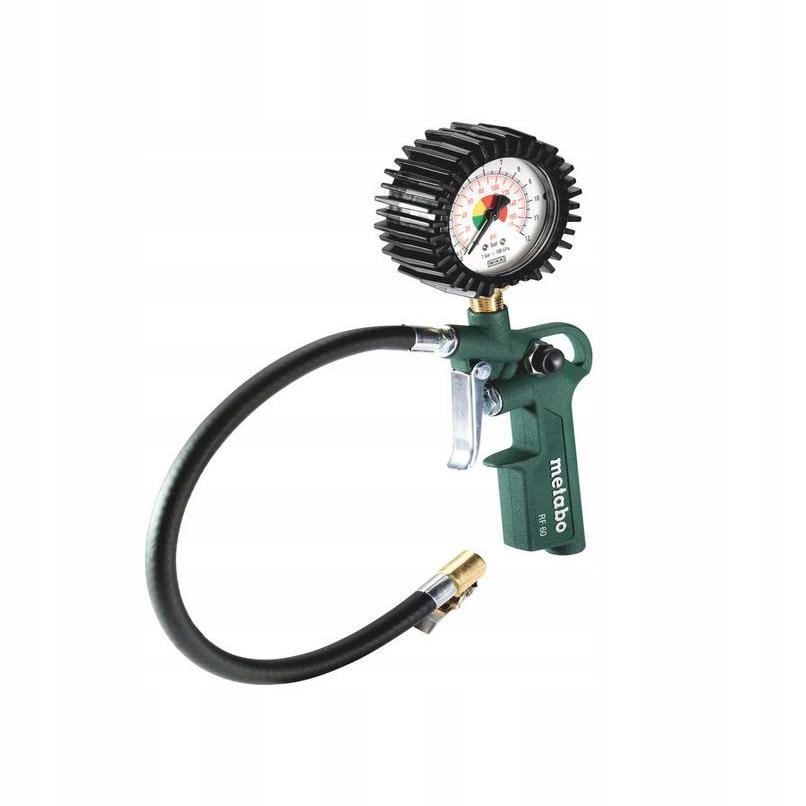 METABO PISTOLET DO POMPOWANIA Z MANOMETREM RF 60
