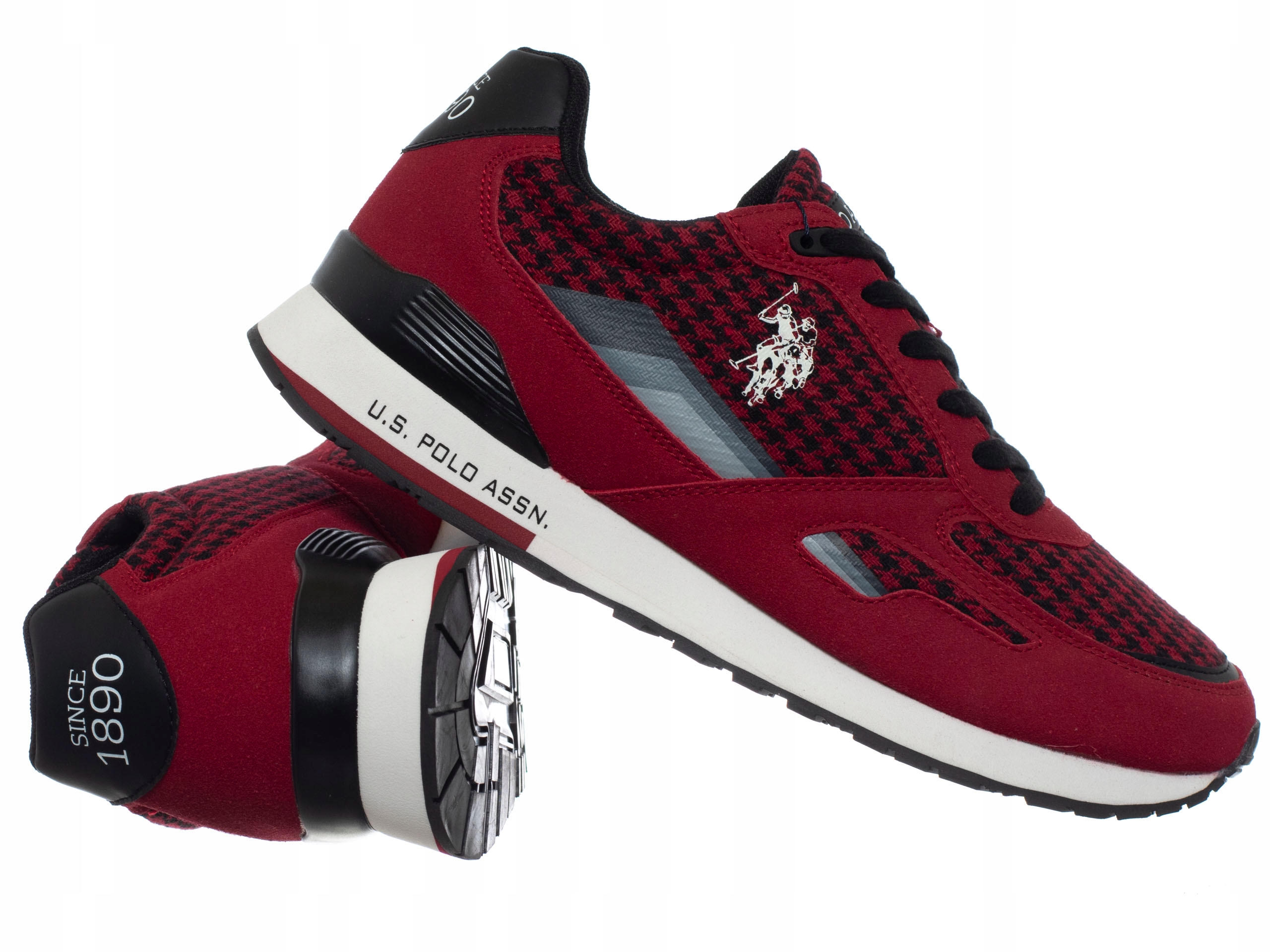 Pánské boty U.s. Polo Assn. TABRY006-RED004 tenisky červené