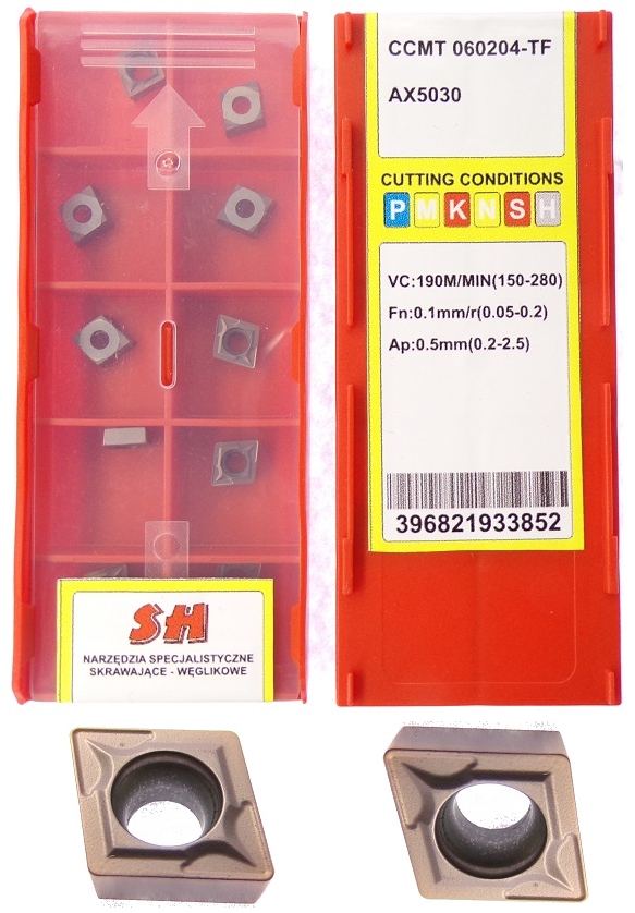 Dlaždice Ccmt 060204-TF Ax 5030