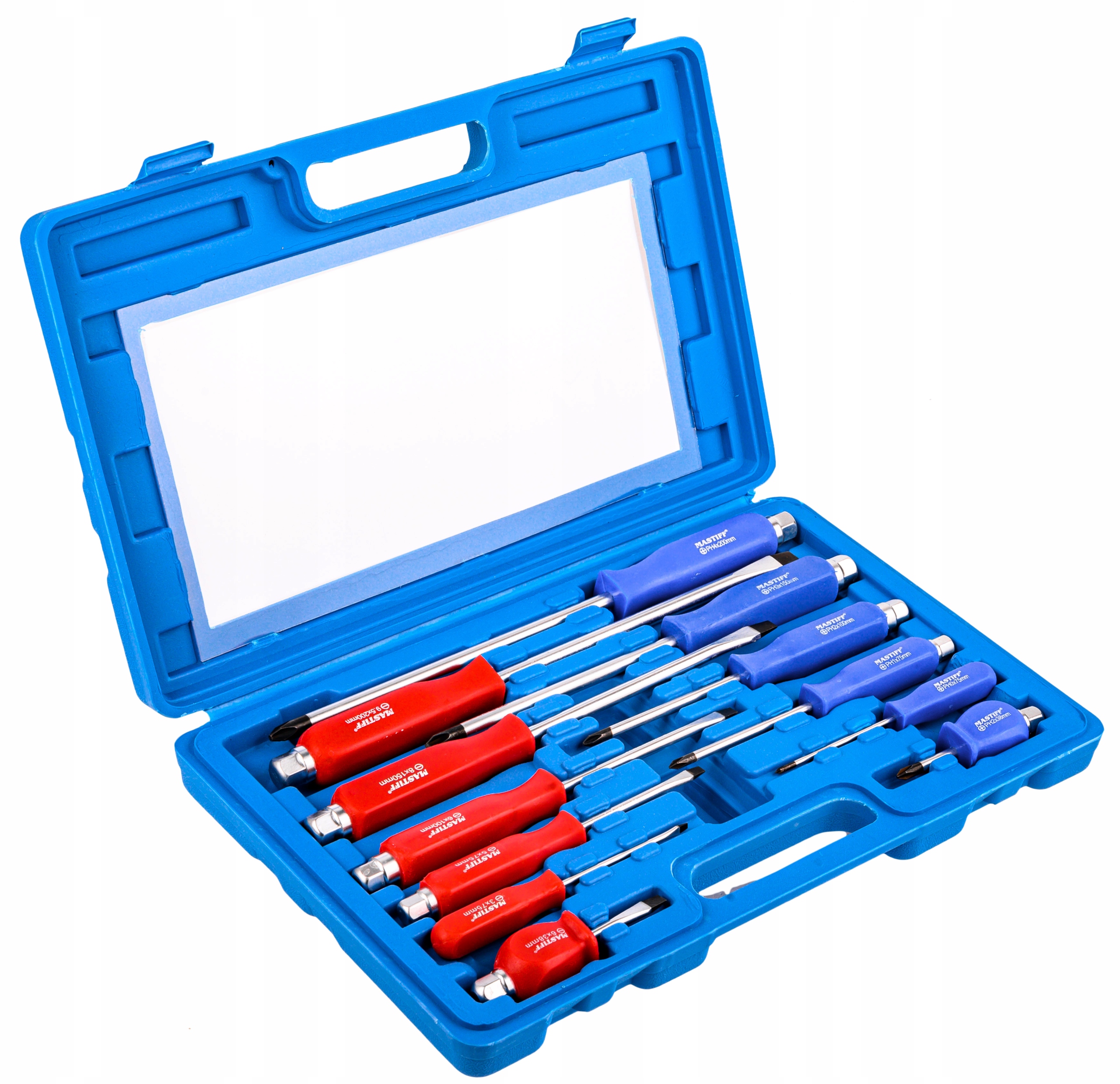 ZESTAW ŚRUBOKRĘTÓW DO POBIJANIA WKRĘTAKI 12el PH2 Liczba elementów zestawy