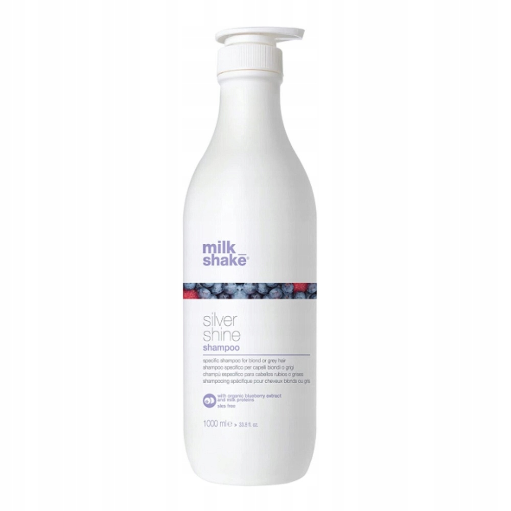 Milk Shake Silver Shine Shampoo šampon pro blond a šedivé vlasy 1000 ml