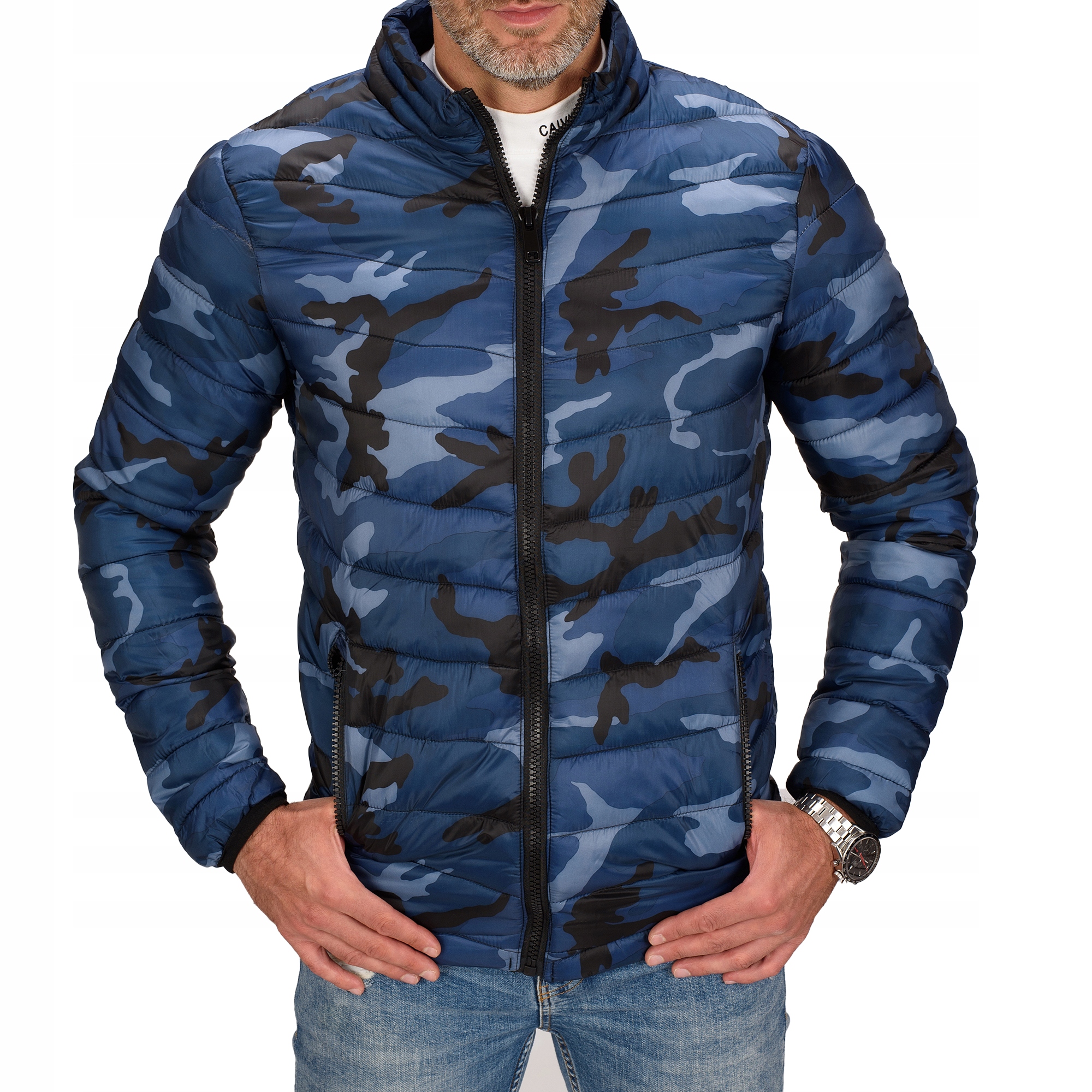 

KR80 roz. XL Męska Kurtka Przejściowa Pikowana