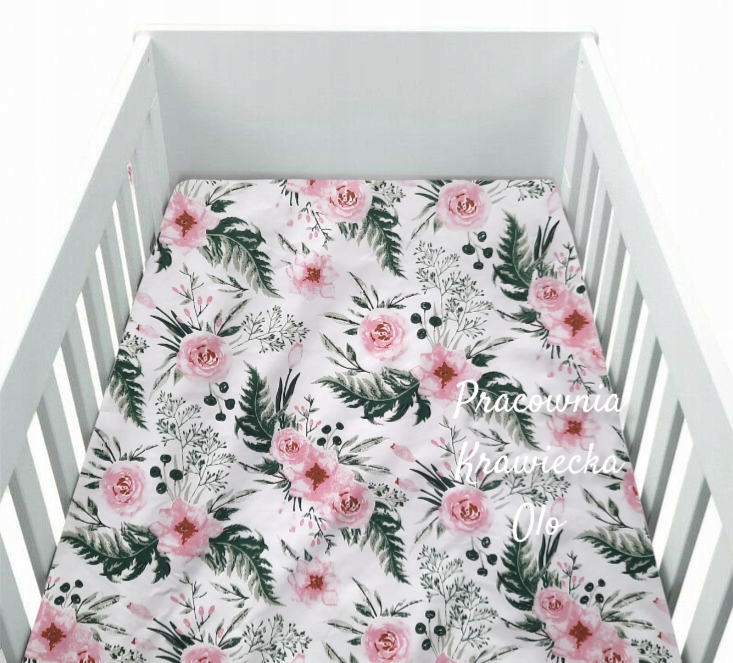 

Prześcieradło łóżeczka Dostawnego 90x55 gardenie