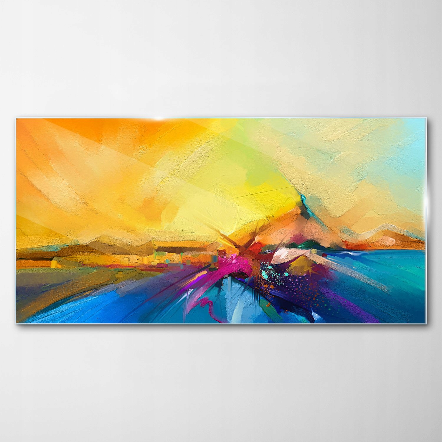 Sklenený obraz Dekor Akvarely Umenie 120x60