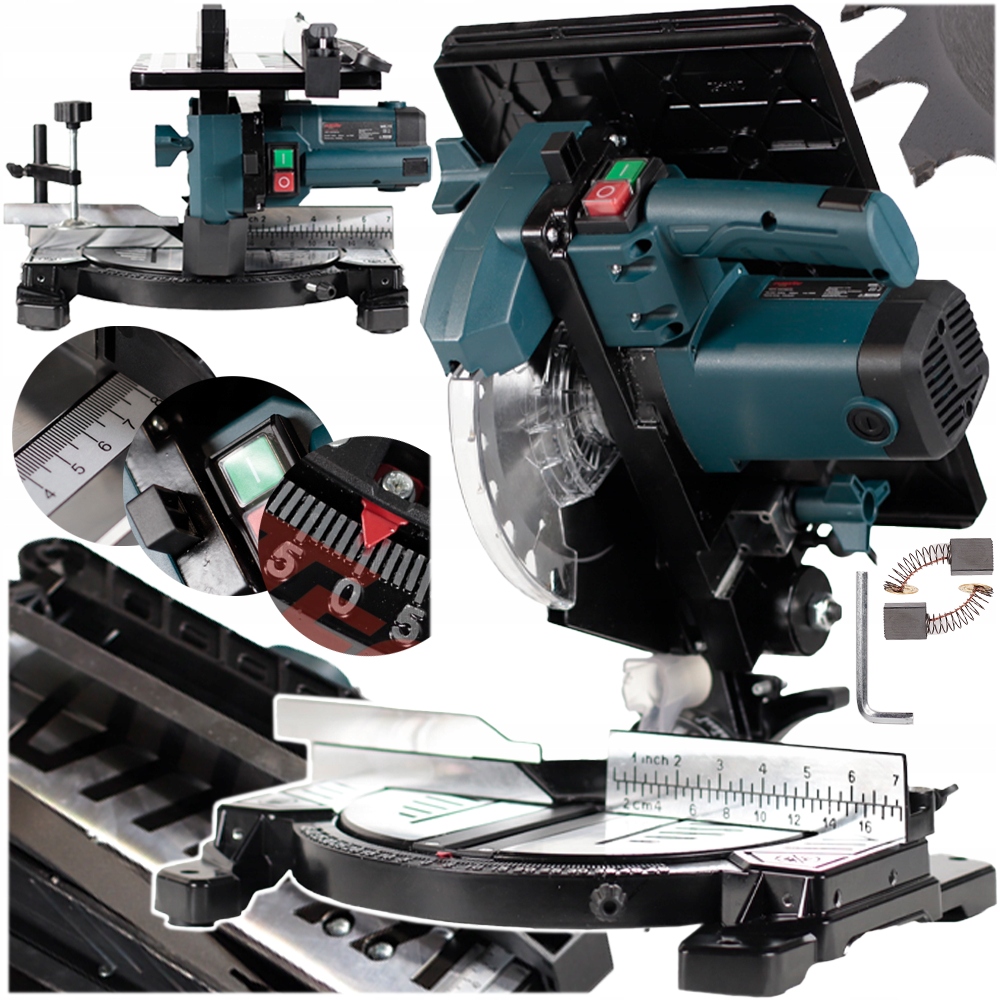 Stolová Pila Pokosová Pila 2v1 Úhlová Pila 210 MM Úhlová Pila 1500 W