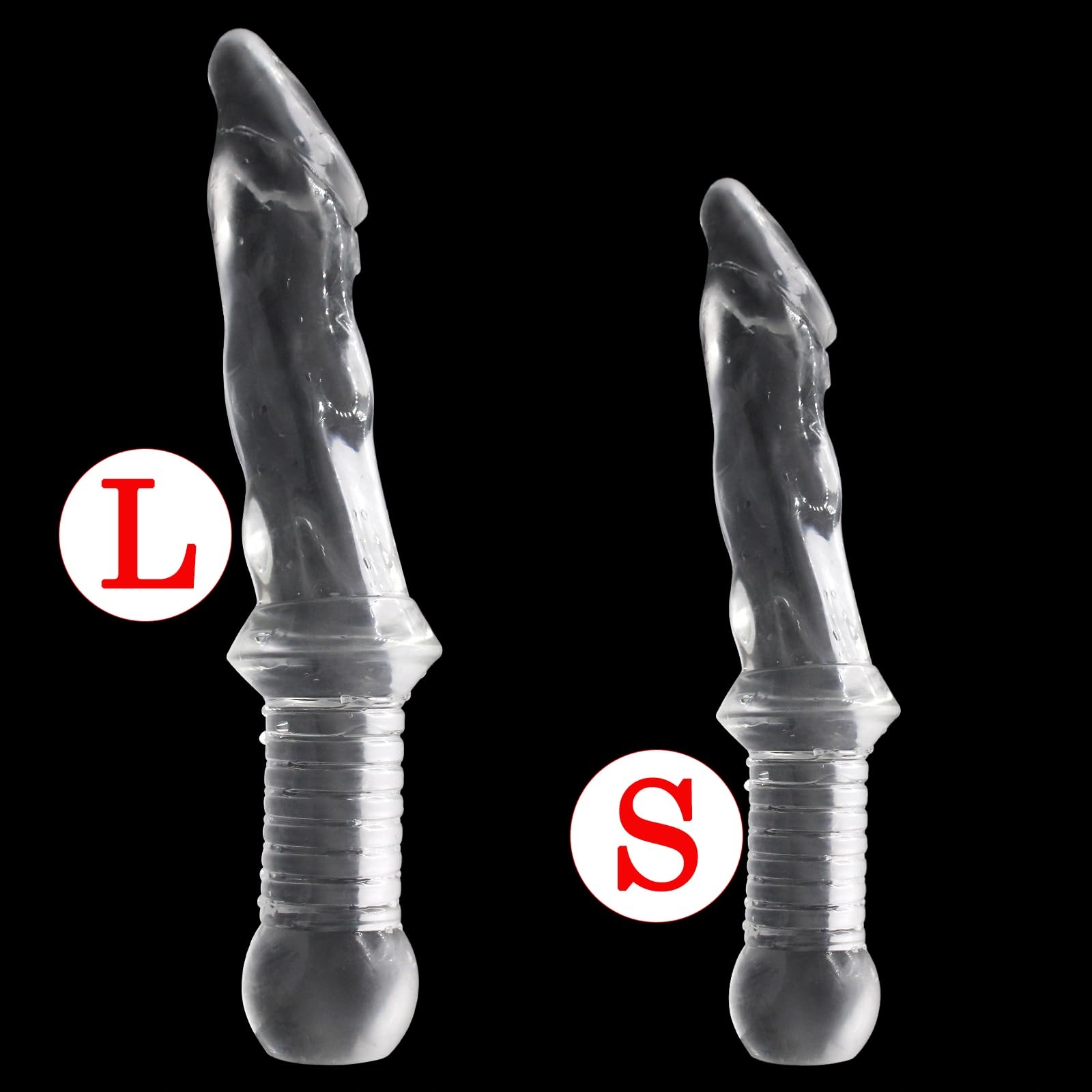AMZII Dildo Analne Zabawki Dla Kobiet I Mężczyzn Z Uchwytem — miniatura 6