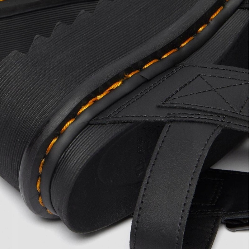 DR. MARTENS VOSS QUAD BLACK SANDAŁY r. 41 Długość wkładki 26.7 cm