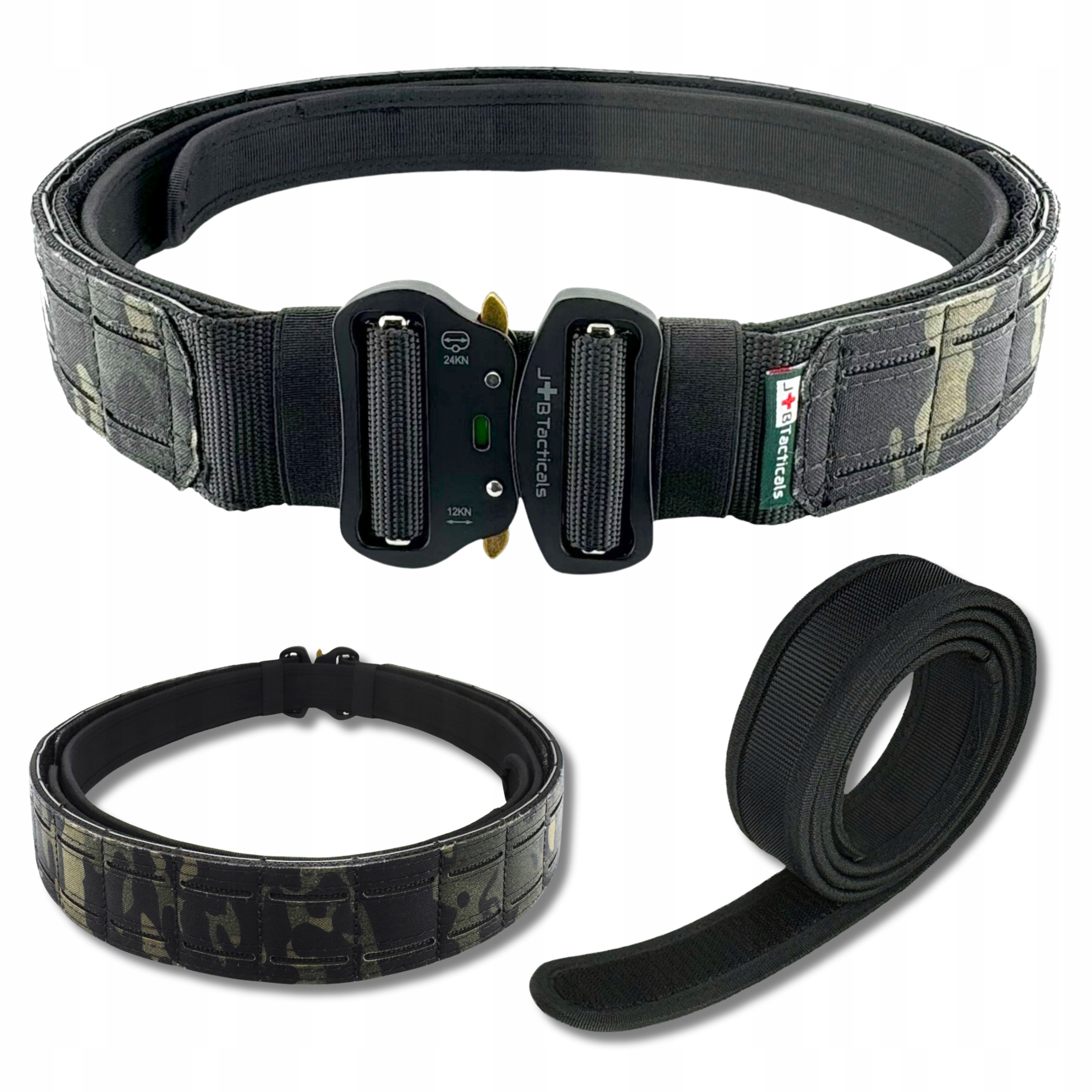 Pas Pasek Taktyczny Strzelecki Wojskowy Molle Z Pasem Wewnętrznym Premium