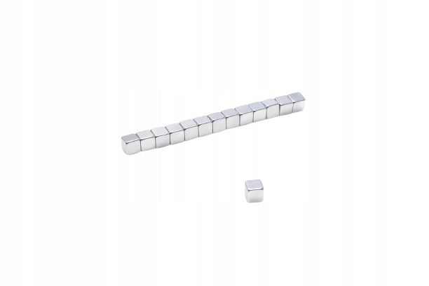 

Magnes Neodymowy Płytkowy Mpł 5x5x5 N48 25 szt