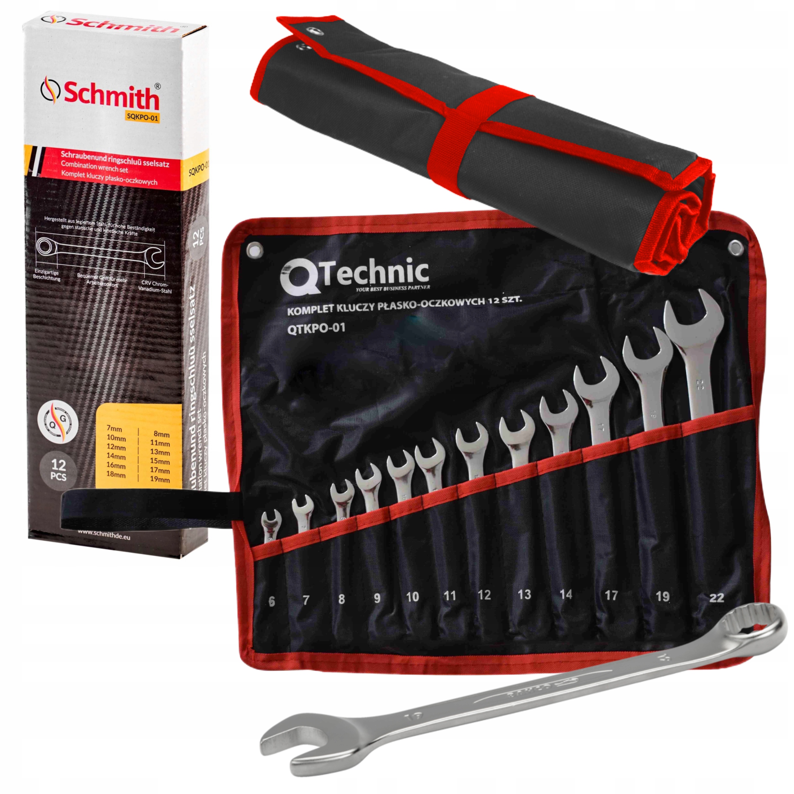

Schmith Klucze Płasko Oczkowe Zestaw 6-32mm 12el