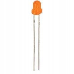 10× Dioda LED Elektroniksc 000384 3mm