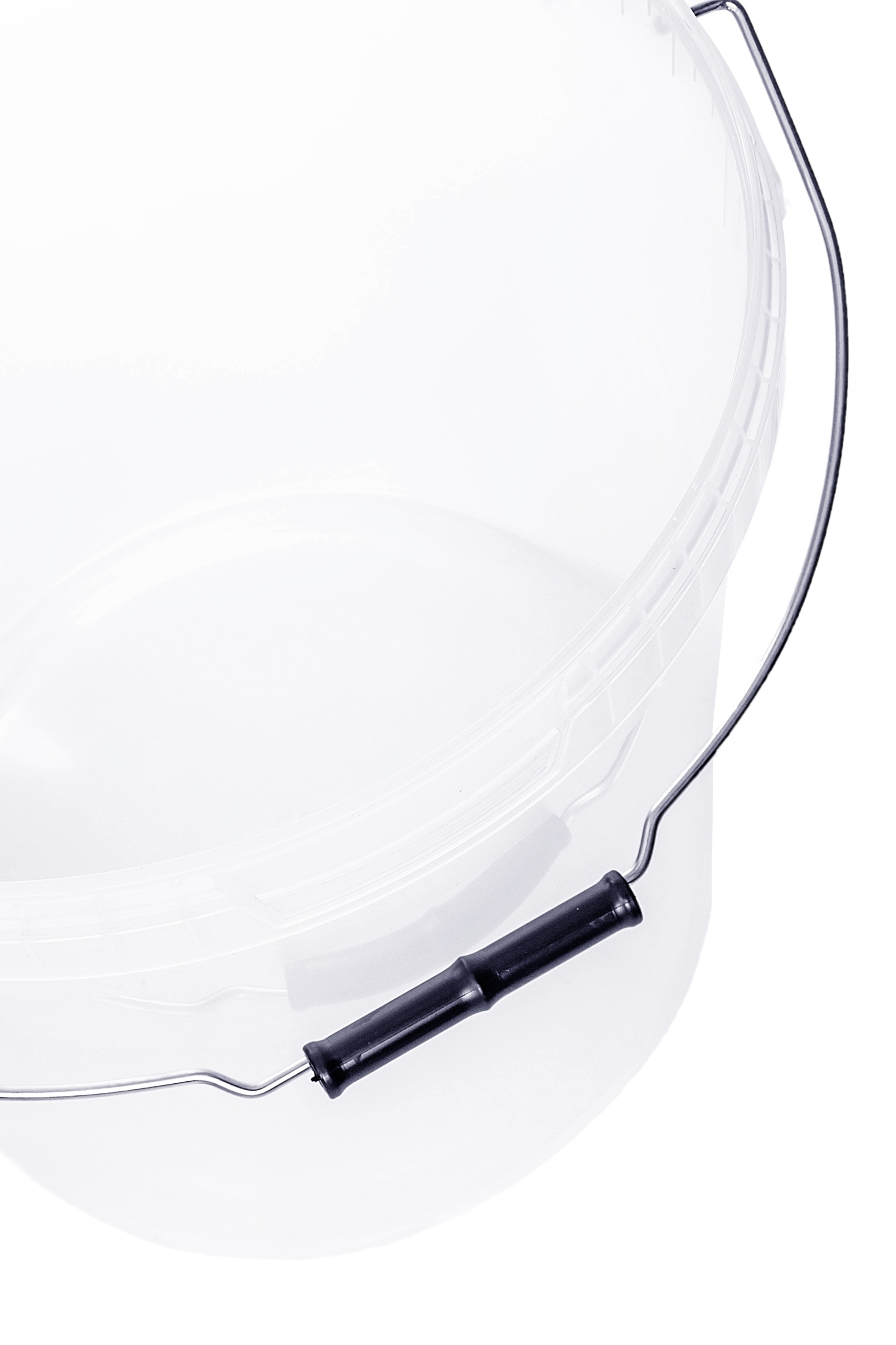 WIADERKO WIADRO POJEMNIK Z POKRYWKĄ TRANSPARENTNE 20L DO 200° Marka Benbow