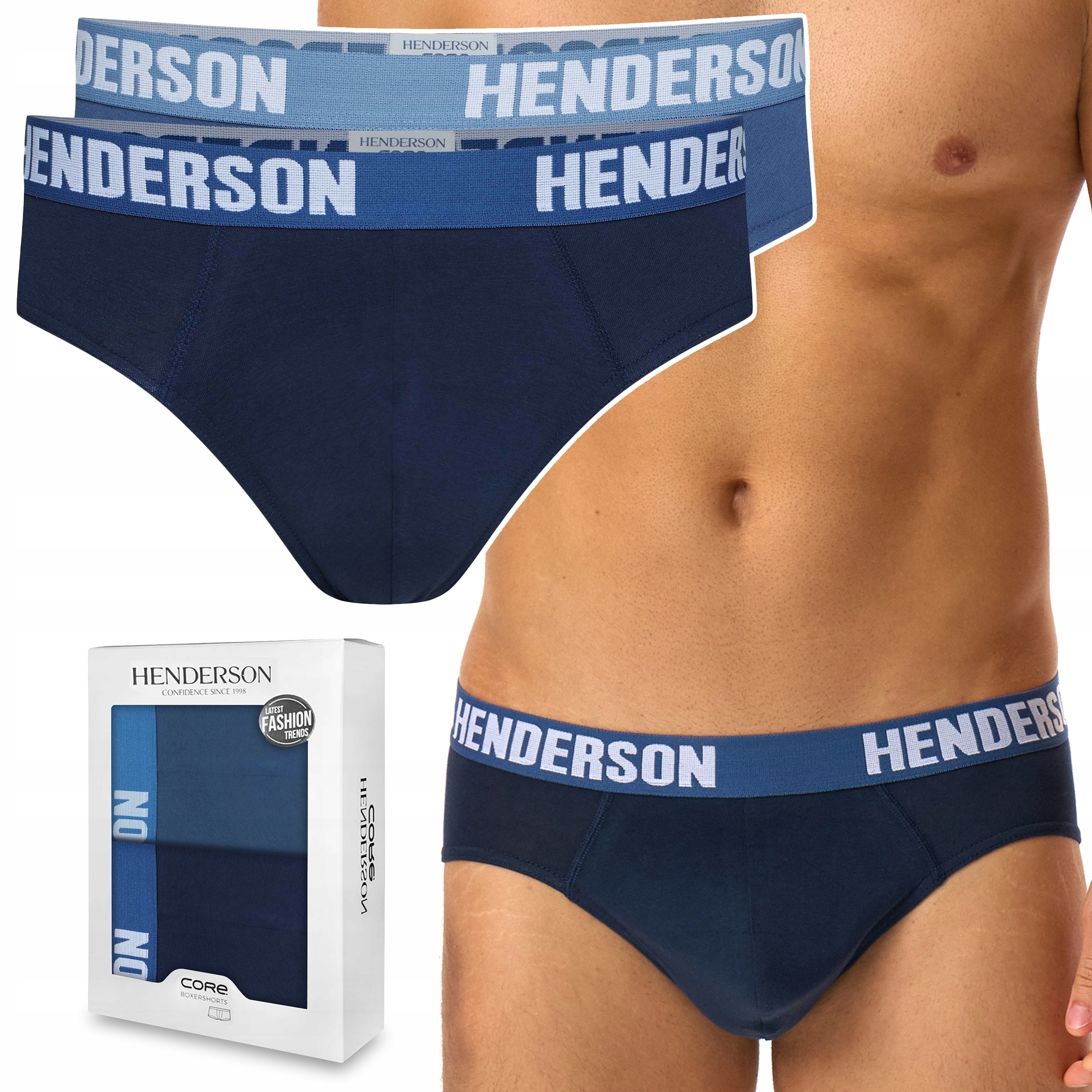 Henderson 42455 Jarl pánské slipy slipy bavlněné 2-PAK XL