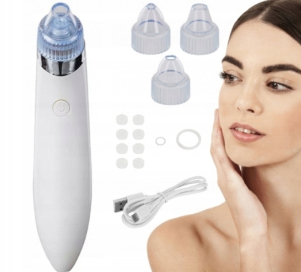 ODKURZACZ WĄGRÓW MIKRODERMABRAZJA DIAMENTOWA 4w1