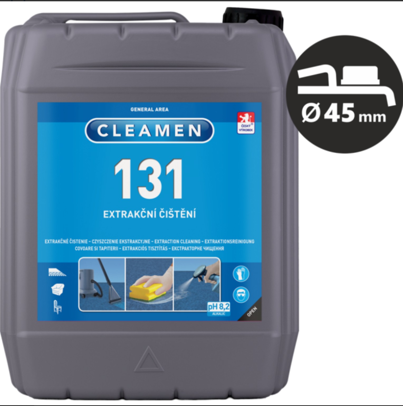 Levně Cleamen 131, na koberce extraktor, 5L