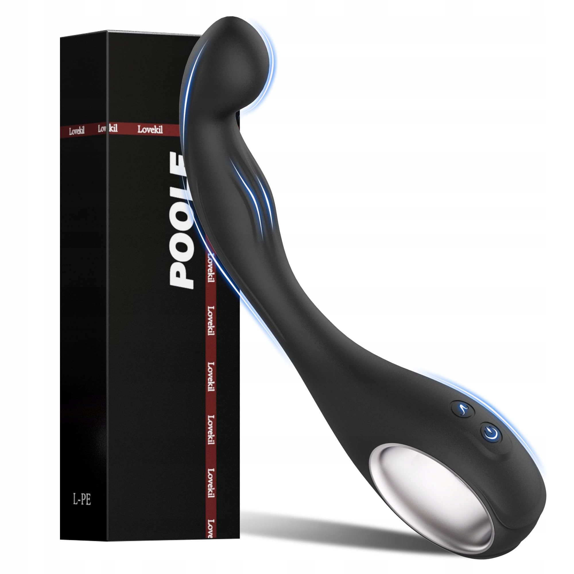 PROSTATA Stymulacja Mężczyzn Wibratory Analne 10 Trybów Wibracji Dla Par — miniatura 8