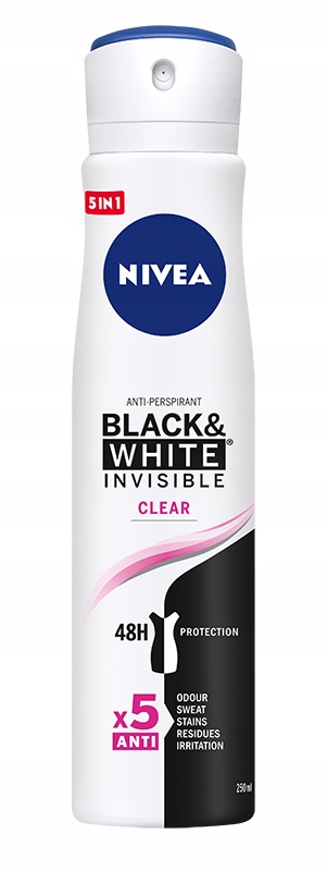 

Nivea Antyperspirant kobiet B&w InvisibleCLEAR