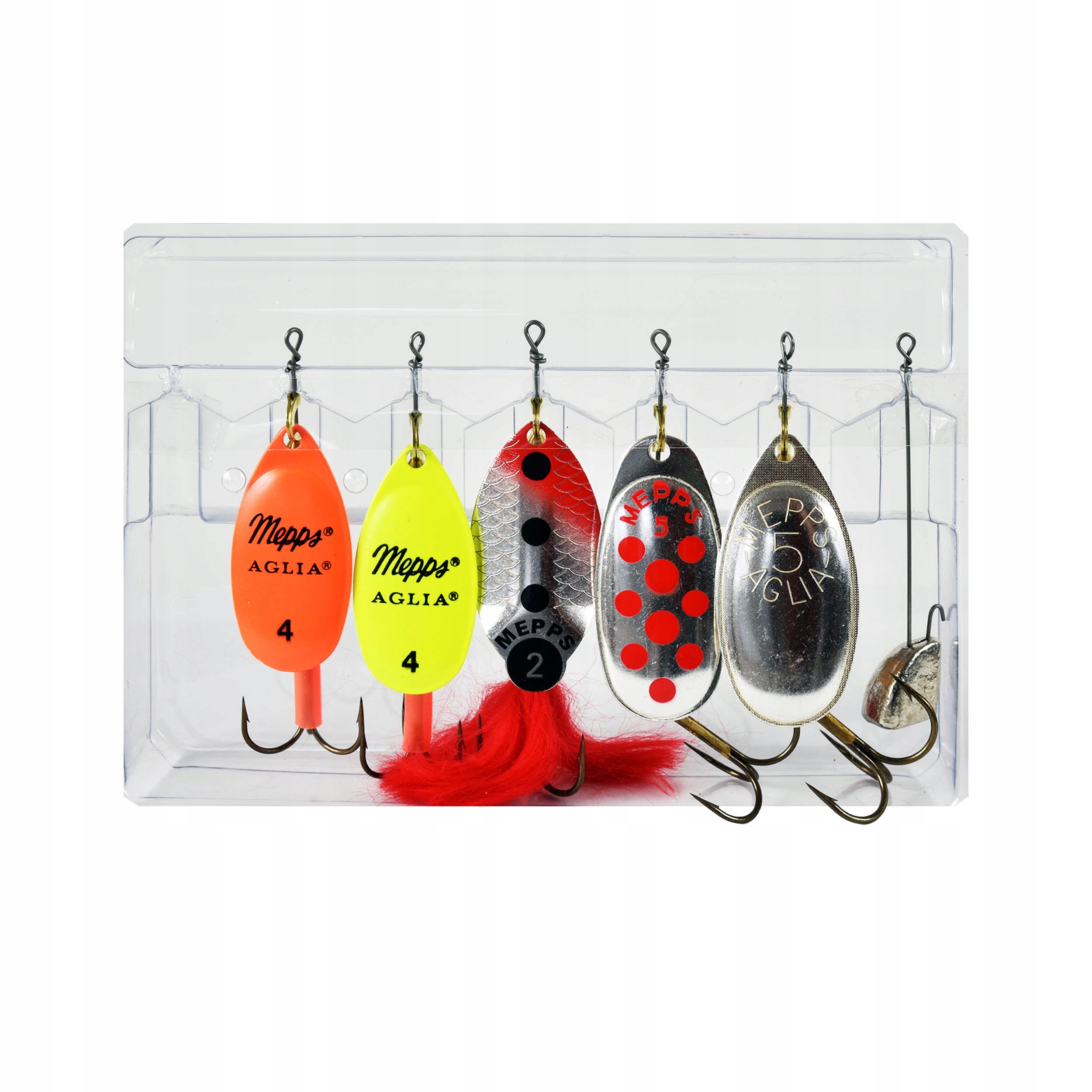 Zestaw błystek obrotowych Mepps Szczupak 5 szt.
