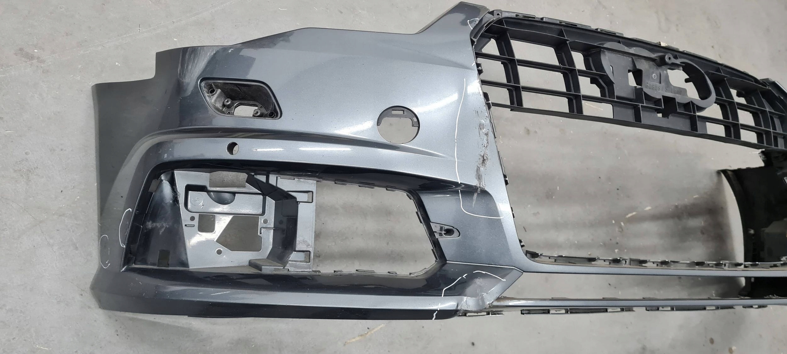 A6 C7 4G LIFT bumper front front LZ7S SLINE S-LINE 4G0807437A