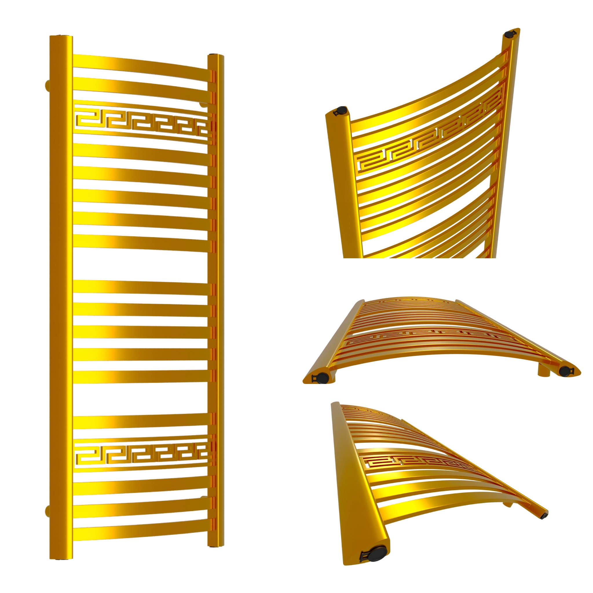 Koupelnový Radiátor Emiter 950x570 Crown Gold