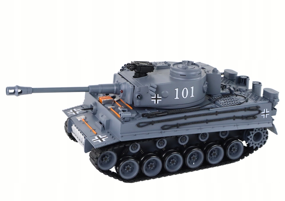 Czołg RC Zdalnie Sterowany Pojazd Wojskowy 1:18 Tiger 101 Pilot EAN (GTIN) 5905679078051