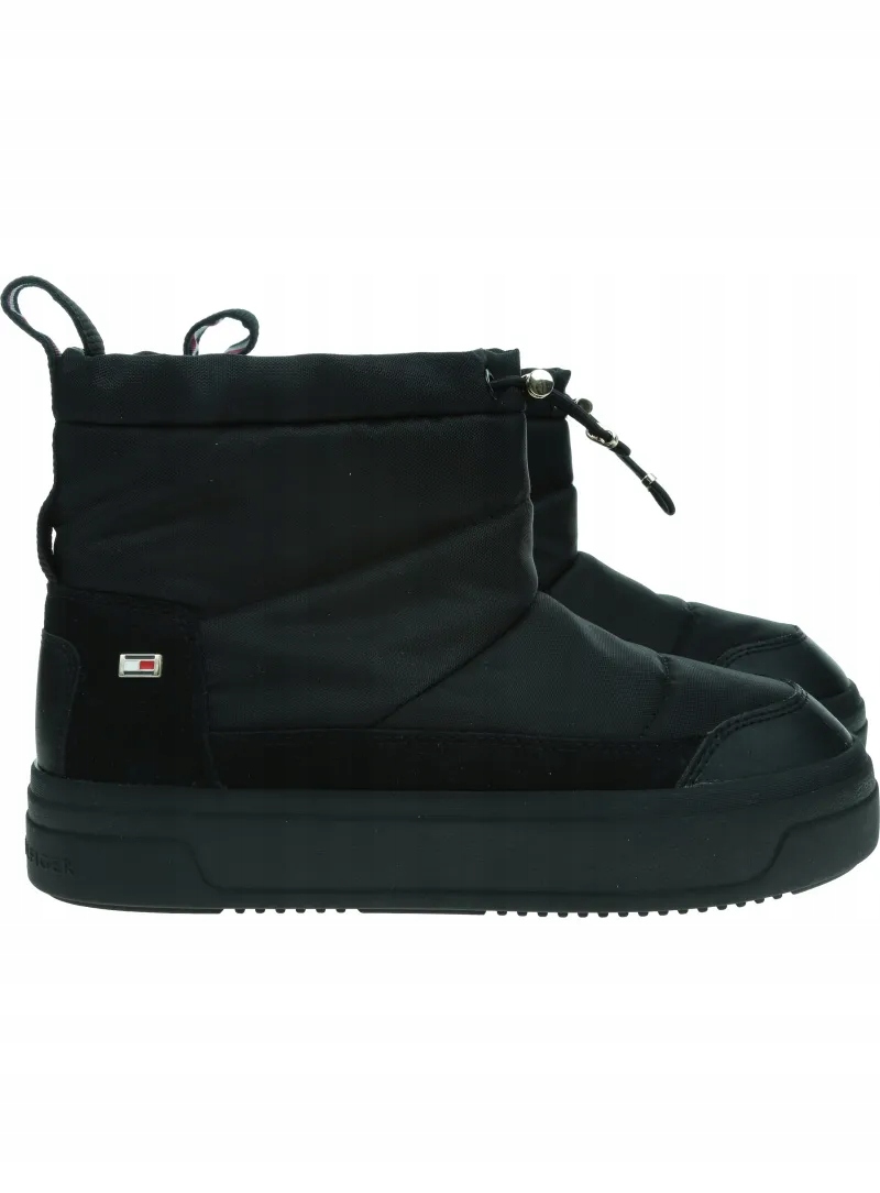 Sněhule Tommy Hilfiger Flag Nylon Mini Snowboot FW0FW08334 Bds 38