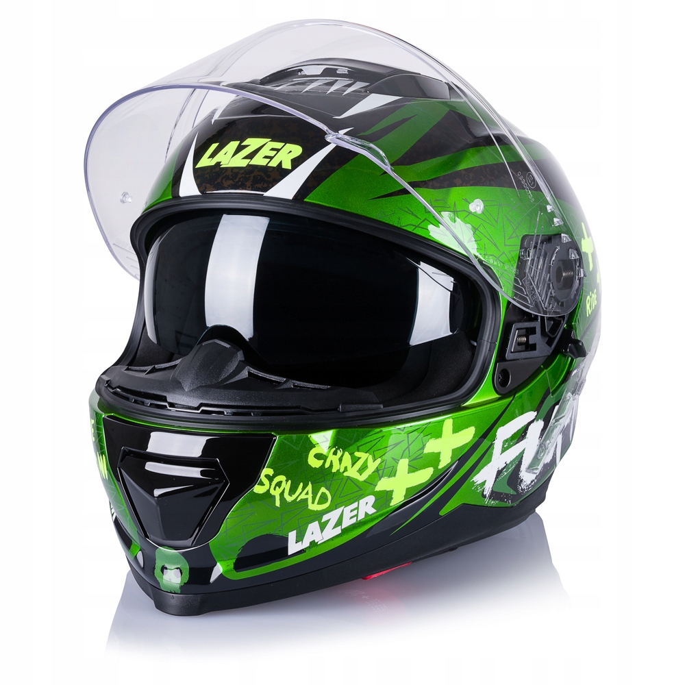 LAZER KASK MOTO INTEGRALNY RAFALE SR ONI GREEN XS Typ Integralne / Pełne
