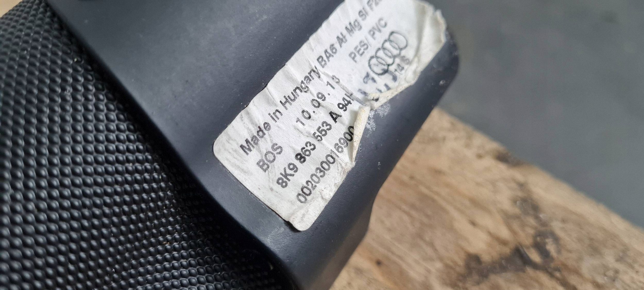 A4 B8 S4 LIFT blinds boot rear part rear KOMBI black 8K9863553A