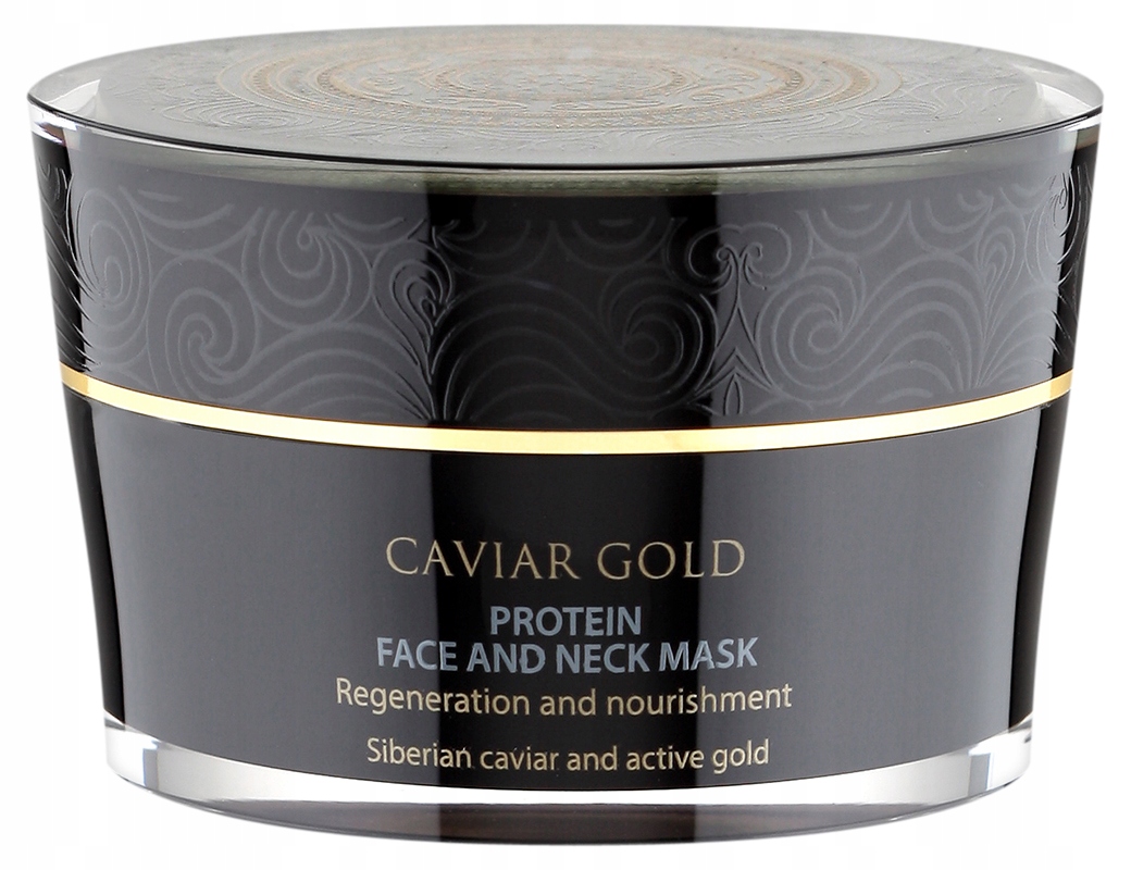 CAVIAR GOLD Proteinowa maska do twarzy i szyi z ka