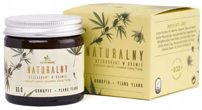 

Hempking Naturalny Dezodorant z Cbd Wanilia Ylang