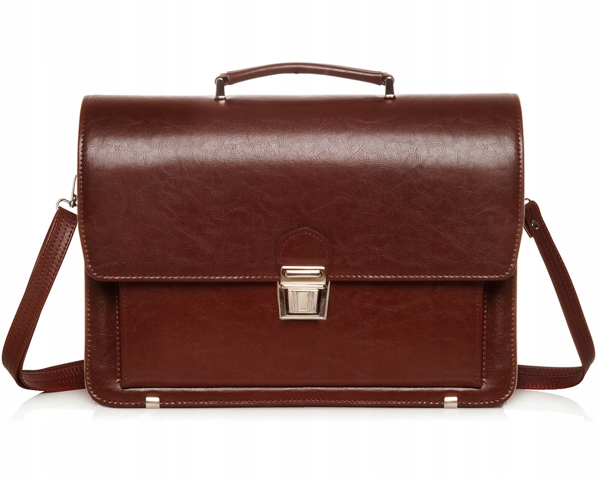 SKÓRZANA AKTÓWKA TECZKA NA DOKUMENTY SOLOME TH01 KONIAK