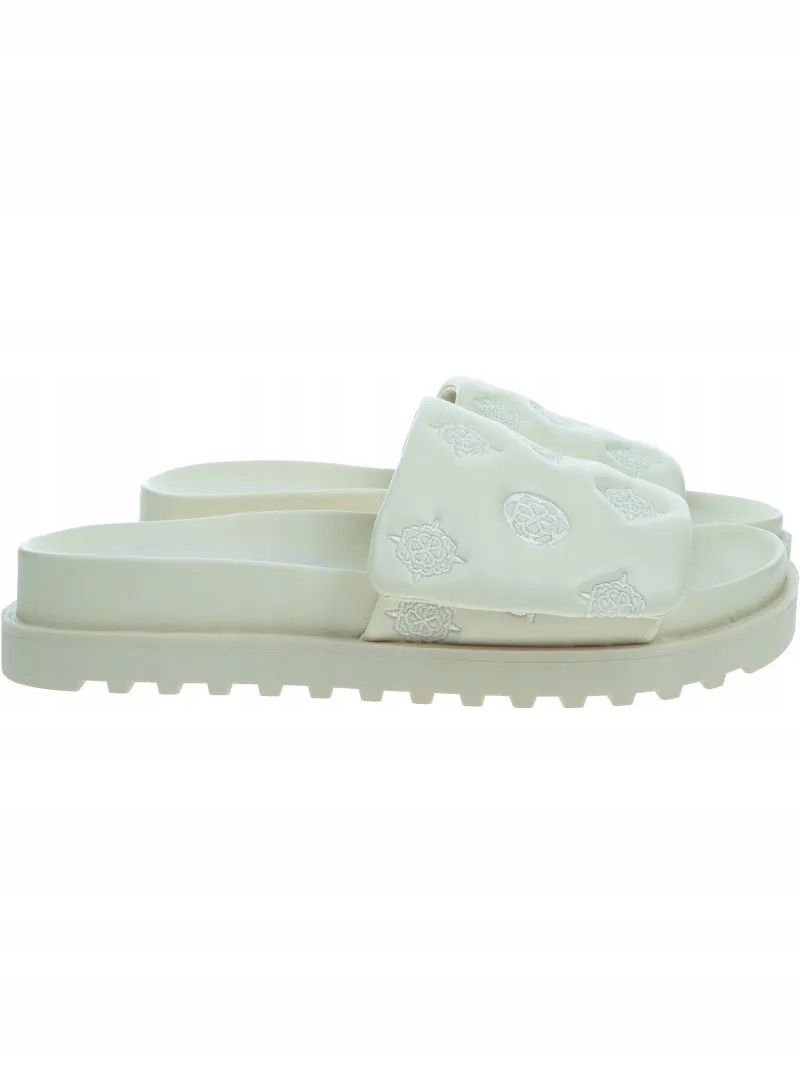 Nazouváky pantofle Guess Fabio2 FLJFA2ELE19 Cream 36