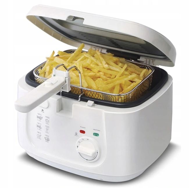 

Duża Frytkownica Frytownica Olejowa 2,5L Mocna XXL