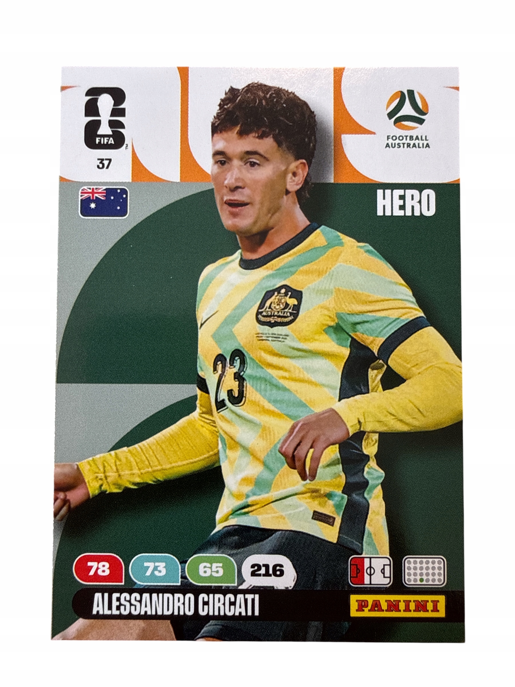 Fifa World Cup America 2026 Panini Australia 37 Circati