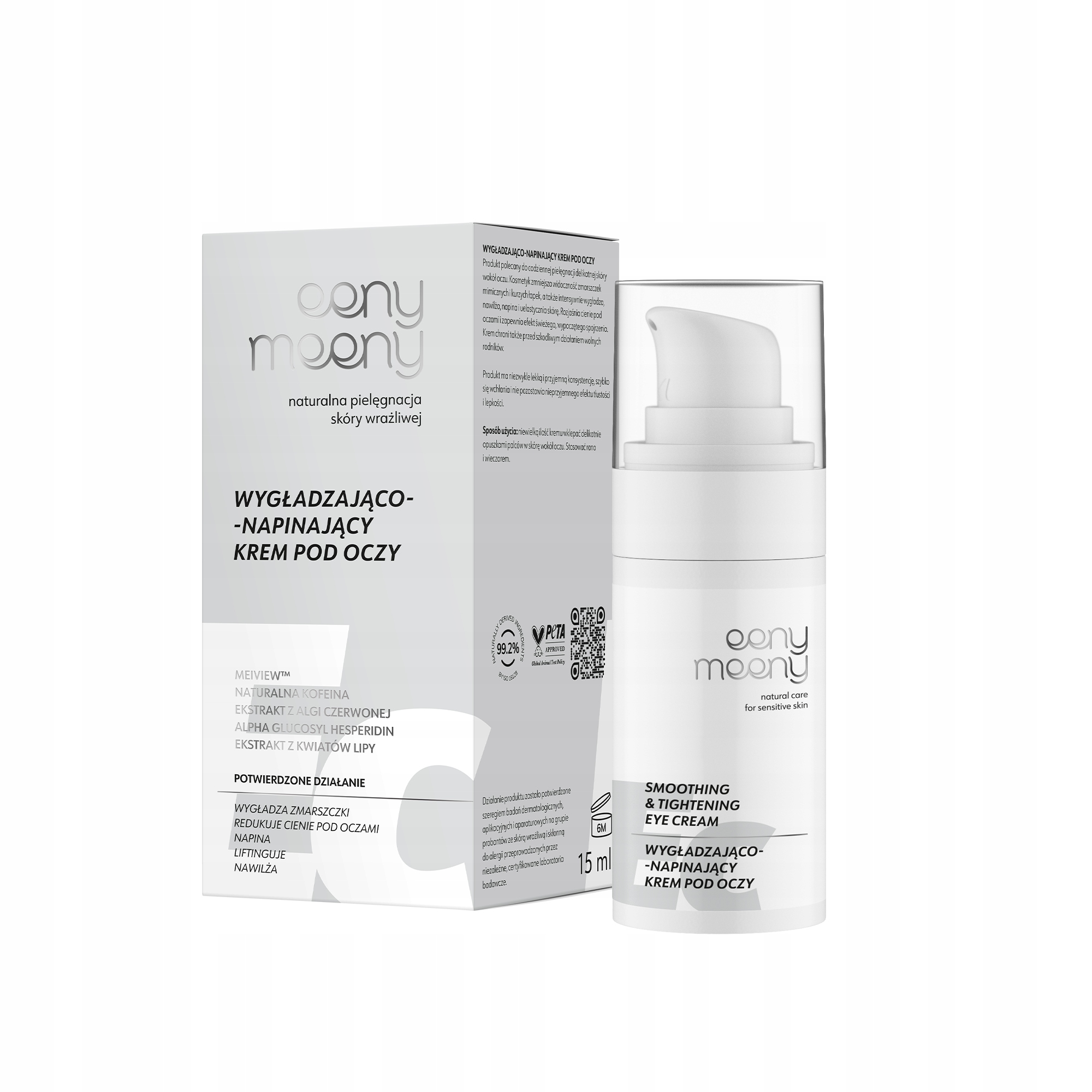 Eeny Meeny Wygładzająco napinający krem pod oczy