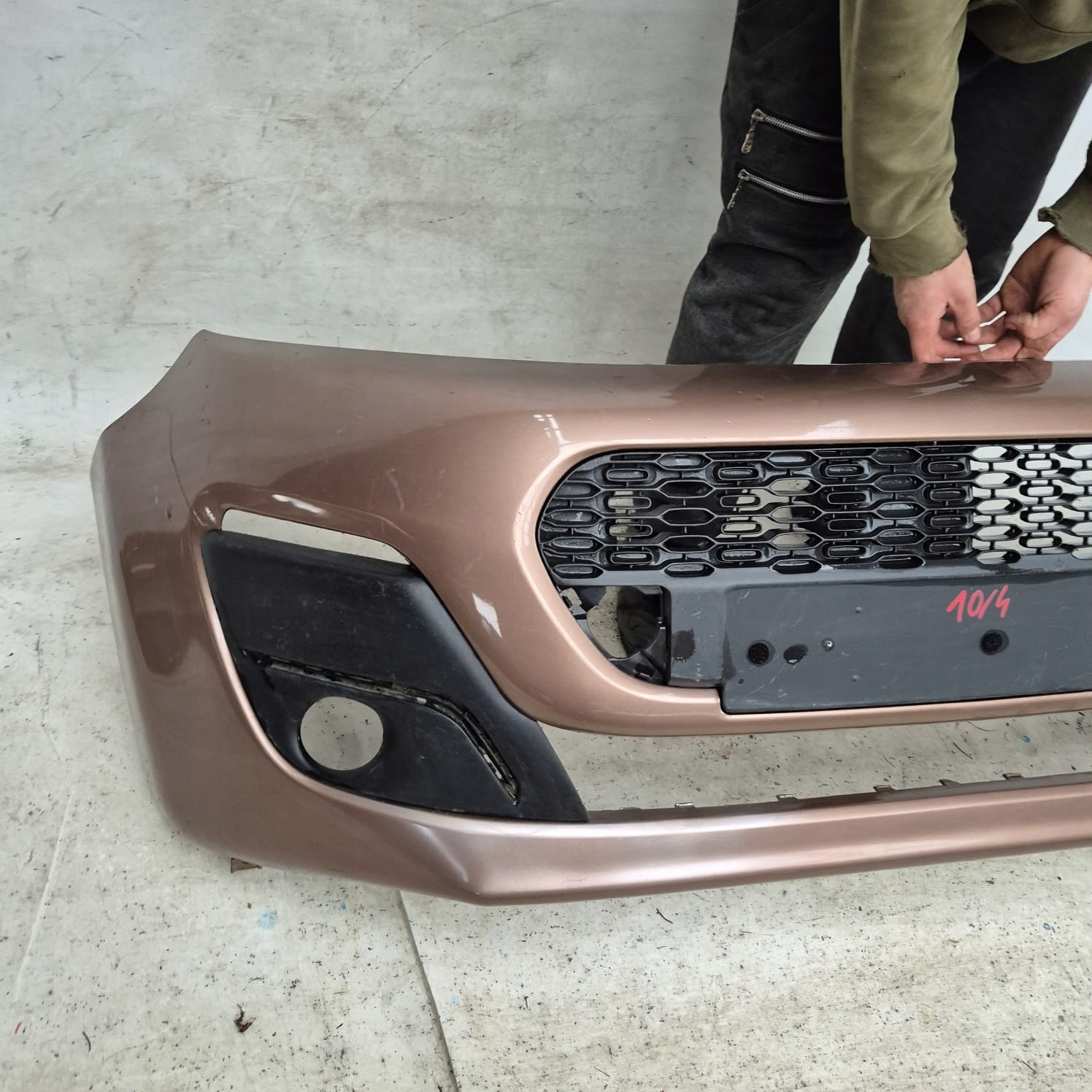 PEUGEOT 107 LIFT 12-14 bumper front front