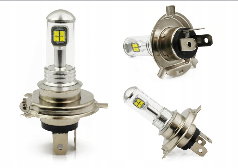 Led Żarówka H4 P43t-38 CREE 80W 8000lm 6500k XENON Trwałość 100000 h