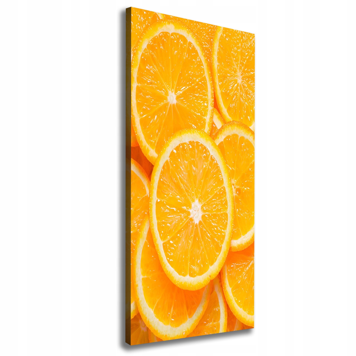 Fotoobraz obraz na plátně Pomerančové plátky 50 x 125 cm